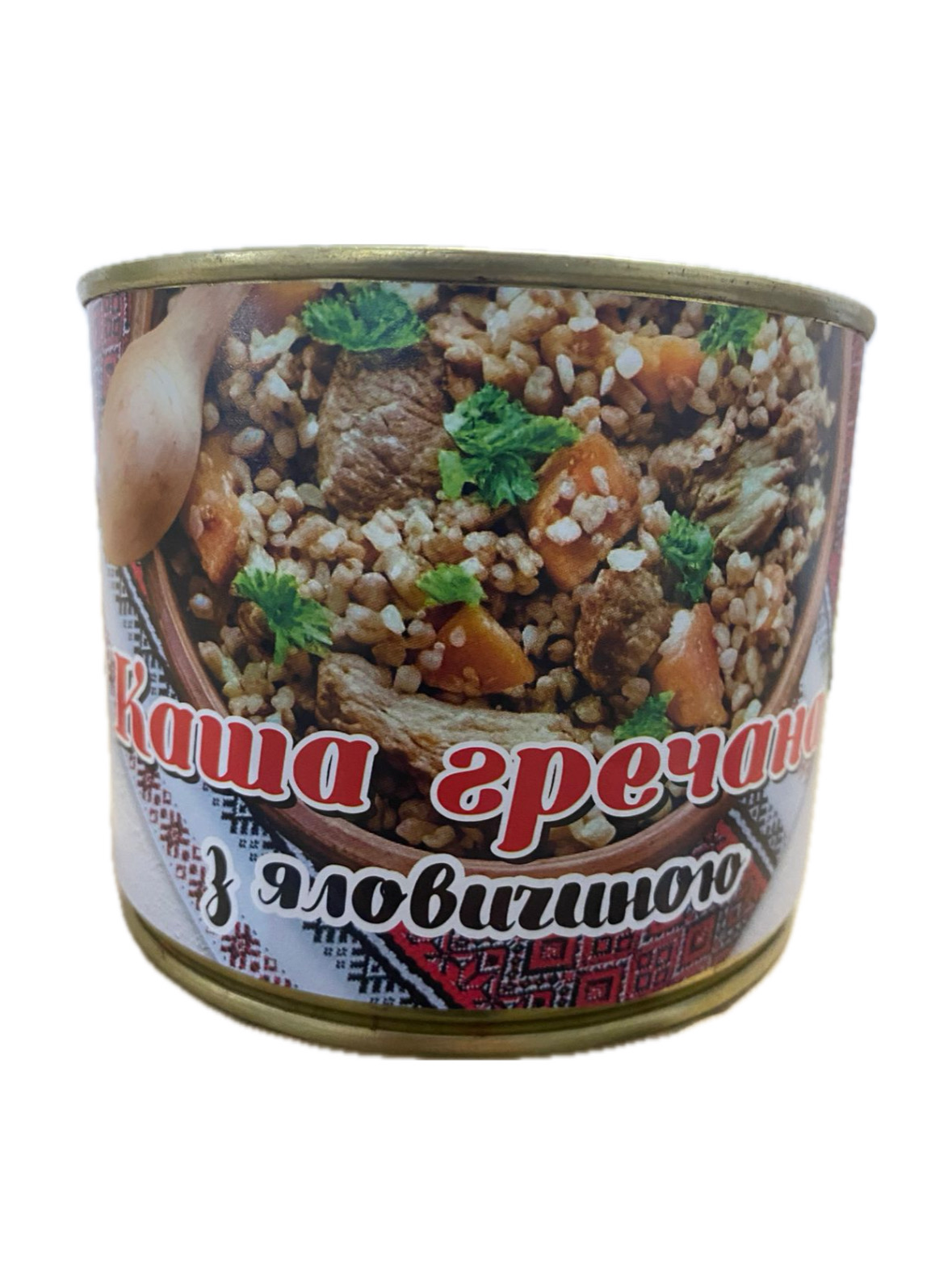 Каша гречана з яловичиною МІТФОРМ 525г.